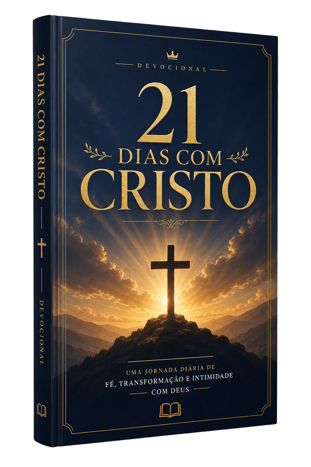 Capa do devocional 21 Dias com Cristo